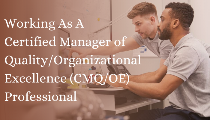 ASQ Manager of Quality/Organizational Excellence CMQ/OE Test CMQ-OE Exam QA&SIM 