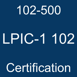 102-500 pdf, 102-500 questions, 102-500 practice test, 102-500 dumps, 102-500 Study Guide, LPI LPIC-1 102 Certification, LPI LPIC-1 102 Questions, LPI LPI Linux Administrator - 102, LPI LPIC-1, LPIC-1 Linux Administrator, LPI LPIC-1 Certification, LPIC-1 Practice Test, LPIC-1 Study Guide, LPI Certification, 102-500 LPIC-1, 102-500 Online Test, 102-500 Questions, 102-500 Quiz, 102-500, LPI 102-500 Question Bank