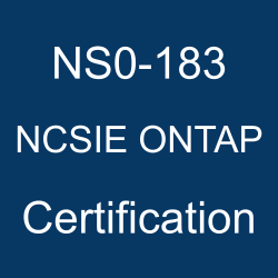 NetApp NCSIE Questions, NetApp NCSIE ONTAP Certification, NCSIE ONTAP Mock Exam, NCSIE ONTAP Question Bank, NCSIE ONTAP, Storage Installation Engineer ONTAP, NCSIE ONTAP Sample Questions, NCSIE Exam Questions, NetApp NCSIE Certification, NCSIE Certification Questions and Answers, NCSIE Certification Sample Questions, NS0-183 Questions, NS0-183 Quiz, NS0-183, NetApp NS0-183 Question Bank, NetApp NS0-183 Practice Test Free
