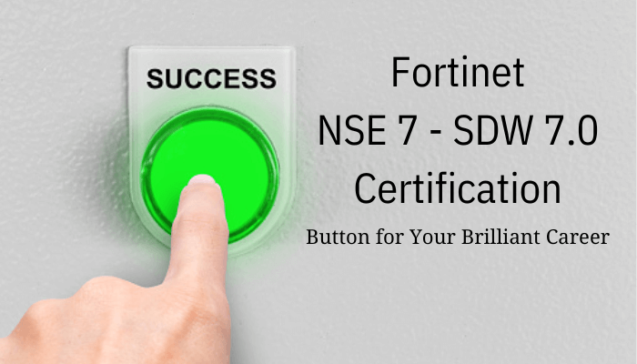 Throughout your Fortinet NSE 7 - SDW 7.0 exam preparation phase, you will master distinct skills in the Fortinet SD-WAN solution.