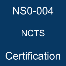 NS0-004 NCTS Certification