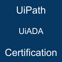 UiPath UiADA certification