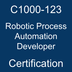 The most useful C1000-123 PDF, sample questions, and practice test to ace the IBM Robotic Process Automation v20.12.x Developer exam.