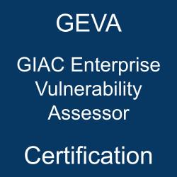 The most useful GEVA PDF, sample questions, and practice test to ace the GIAC Enterprise Vulnerability Assessor exam.