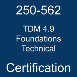 Broadcom 250-562 TDM 4.9 Foundations Technical certification