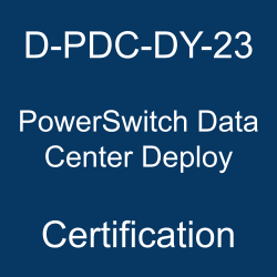 The most useful D-PDC-DY-23 PDF, sample questions, and practice test to ace the Dell Technologies PowerSwitch Data Center Deploy 2023 exam.