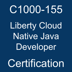 The most useful C1000-155 PDF, sample questions, and practice test to ace the IBM Liberty 2023 Cloud Native Java Developer exam.