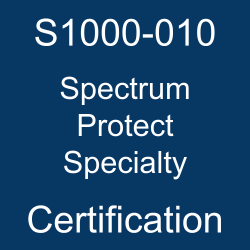 The most useful S1000-010 PDF, sample questions, and practice test to ace the IBM Spectrum Protect V8.1.x Specialty exam.