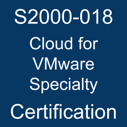 The most useful S2000-018 PDF, sample questions, and practice test to ace the IBM Cloud for VMware v1 Specialty exam.