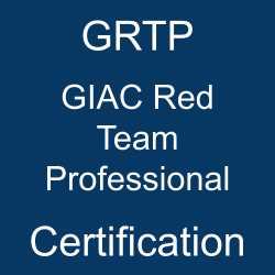 The most useful GRTP PDF, sample questions, and practice test to ace the GIAC Red Team Professional certification exam.