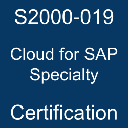The most useful S2000-019 PDF, sample questions, and practice test to ace the IBM Cloud for SAP v1 Specialty exam.