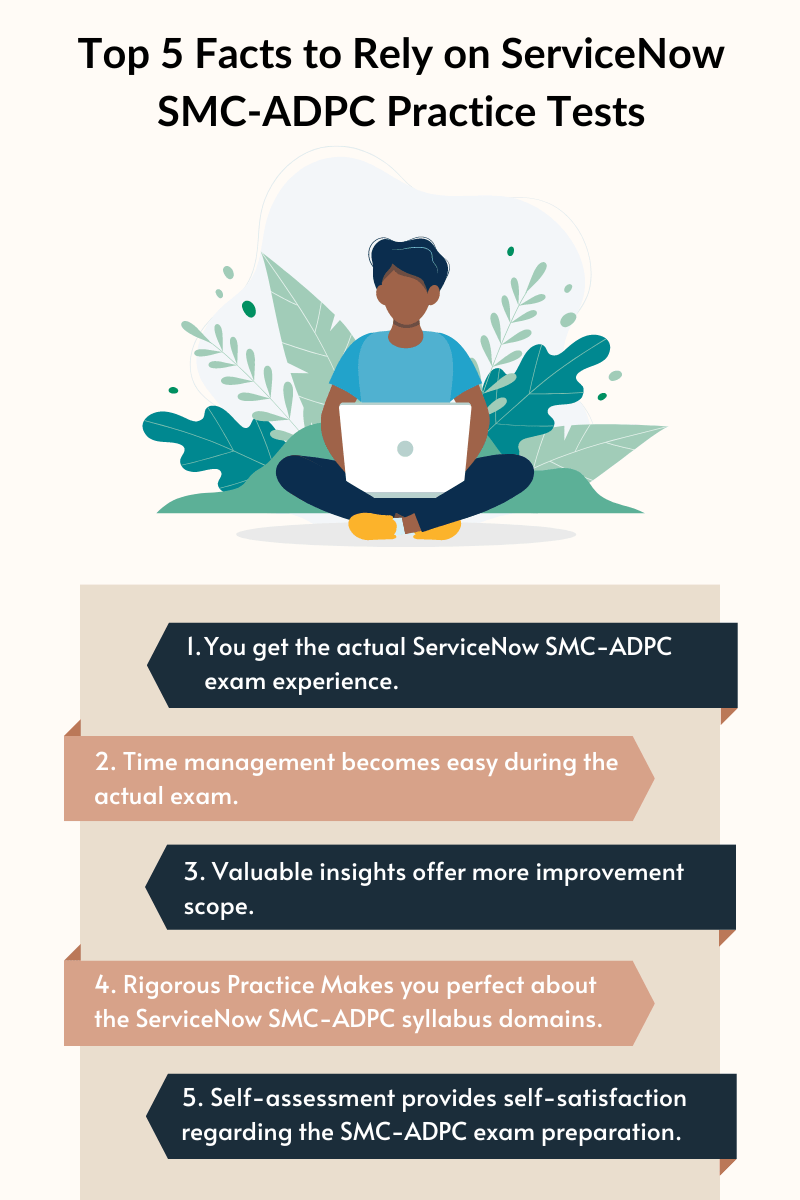 Top 5 Facts to Rely on ServiceNow SMC-ADPC Practice Tests
