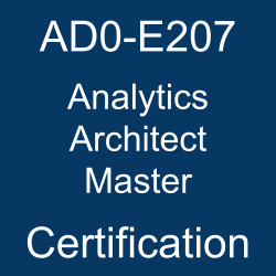 AD0-E207 Adobe Analytics Architect Master Certification
