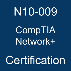 N10-009 CompTIA Network+ (N+) Certification