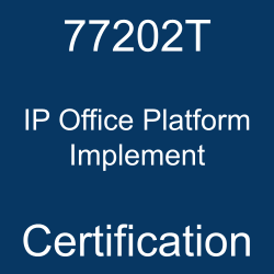 77202T IP Office Platform Implement certification