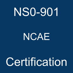 NetApp NS0-901 NCAE certification