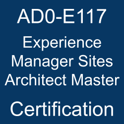 AD0-E117 Adobe Experience Manager Sites Architect Master Certification logo