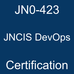 JN0-423 JNCIS DevOps certification
