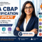 Alt Text: IIBA CBAP Certification 2026 update infographic showing exam details, syllabus weightage, fees, passing score, and smart preparation strategy for business analysis professionals.
