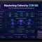 A top-down view of a digital blueprint for a Cohesity data protection architecture, illustrating the structured approach to mastering the COH100 Protection Associate exam syllabus.