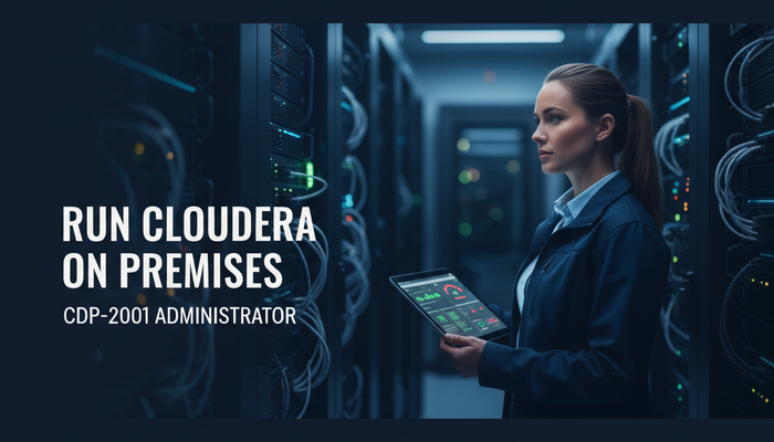 Data platform administrator monitoring a Cloudera cluster while preparing for the CDP-2001 exam