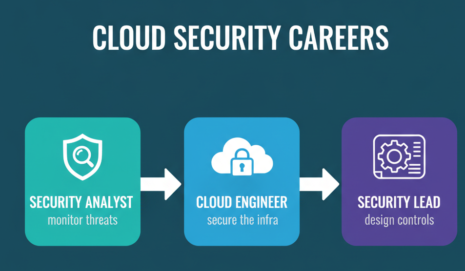 Cloud security careers: security analyst, cloud engineer, security architect