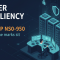 NetApp NS0-950 cyber resiliency certification banner showing an engineer reviewing ransomware detection and snapshot recovery data