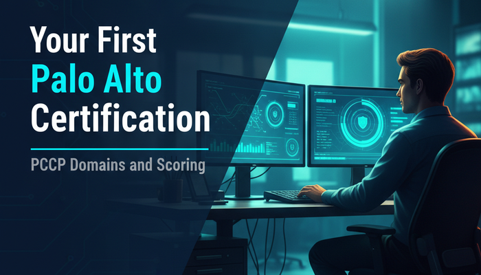 Palo Alto Networks PCCP cybersecurity practitioner certification banner