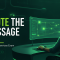 Qlik Talend API services developer certification banner showing a developer routing API messages between services
