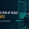 SAS Viya administrator certification banner for the A00-451 exam