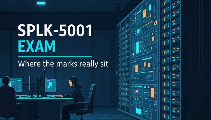 SPLK-5001 Splunk Certified Cybersecurity Defense Analyst exam guide banner