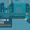 CWISA-103 wireless IoT solutions administrator certification banner showing a technician checking sensor gateways in an industrial plant